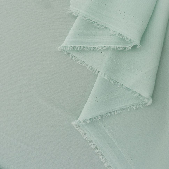 Ткань Шифон 80 г/м? 100% полиэстер шир.150 см арт.Р.14936.09 цв.09 ментоловый уп.40м Ткань Шифон 80 г/м? 100% полиэстер шир.150 см арт.Р.14936.09 цв.09 ментоловый уп.40м