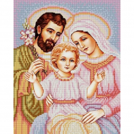 Рисунок на ткани (Бисер) КОНЁК арт. 9274 Святое семейство 20х25 см Рисунок на ткани (Бисер) КОНЁК арт. 9274 Святое семейство 20х25 см