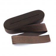 113964_Резинка-пояс, 40 мм, цвет темно-коричневый 113964_Резинка-пояс, 40 мм, цвет темно-коричневый