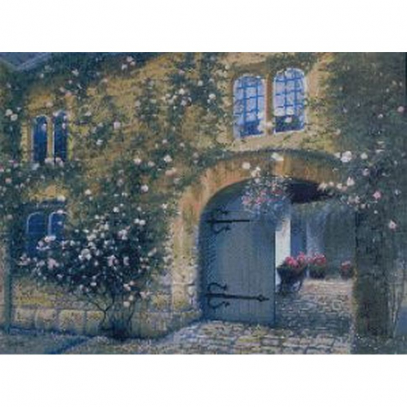 Набор для вышивания CANDAMAR DESIGNS арт.52410 Каменный дворик 40,6 x 30,5 см