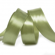 Лента атласная 25мм цв.3149 оливковый IDEAL уп.27,4 м