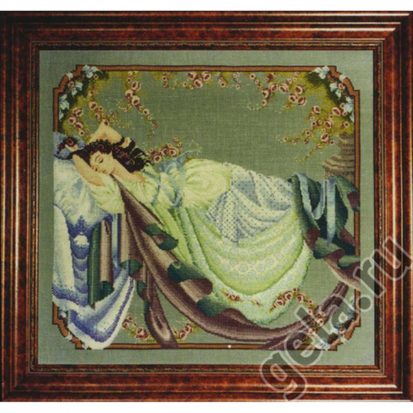 36652_Схема для вышивания MIRABILIA, "Спяшая красавица"