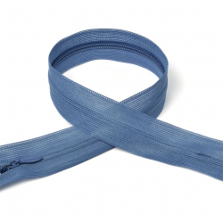 Молния MaxZipper пласт. потайная №3 60см н/р цв.F227 т.синий уп.50шт