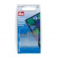 Иглы швейные ручные PRYM с тонким острием №3-7 уп.20 шт, арт.121305