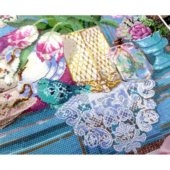 Набор для вышивания "Цветочный уголок"