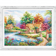 Набор для вышивания ЧУДЕСНАЯ ИГЛА арт.47-03 Как в сказке! 41х31 см