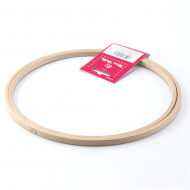 14572_Пяльцы круглые без замка, высота обода 8 мм, диаметр 21,5 см