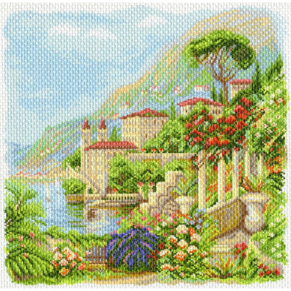 Рисунок на канве МАТРЕНИН ПОСАД арт.41х41 - 1764 Средиземноморье