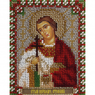 Набор для вышивания PANNA арт. CM-1491 Икона Святого первомученика Стефана 8,5х10,5 см