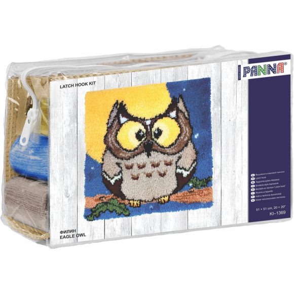 Набор для вышивания PANNA арт. KI-1369 Филин 51х51 см