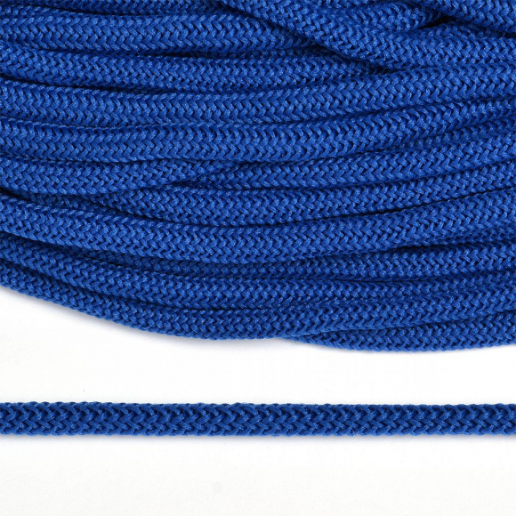 Шнур круглый полиэфир 04мм арт. 1с-36 цв.033 т.василек уп.200м