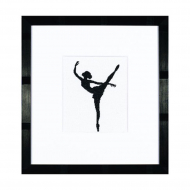 Набор для вышивания LANARTE арт.PN-0008132 Танцующая балерина 11,5х14,5 см