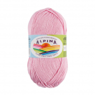 Пряжа ALPINA MELISSA (95% вискоза, 5% кашемир) 10х50г/125м цв.08 розовый