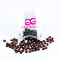 26475_Термоклеевые украшения для декора "Smoked Topaz 20", 1упак (144шт)