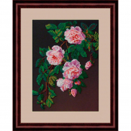 Набор для вышивания бисером GALLA COLLECTION арт.Л 328 Розовые розы 22х30 см