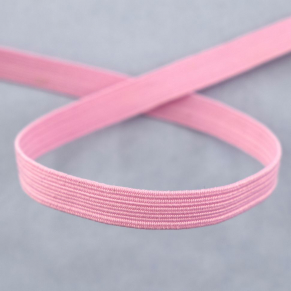 Резинка 6,6 мм, цвет розовый