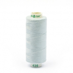 Нитки Dor Tak бытовые 40/2 полиэстер 366м цв.436 голубой