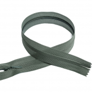 Молния MaxZipper пласт. потайная №3 50см н/р цв.F320 серый уп.50шт