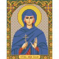 Набор для вышивания бисером НОВА СЛОБОДА арт.С9102 Св.Алла 18х23 см