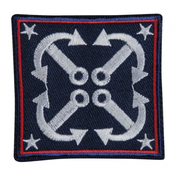 Термоаппликация "Якорь со звездами"