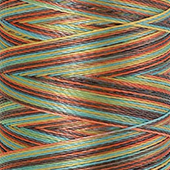 22834_Нить вышивальная мультиколор POLY SHEEN MULTI, 200 м