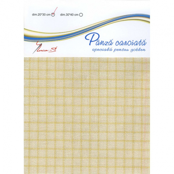 74528_Канва гобеленовая 25 ct, с разметкой 10 х 10 нитей