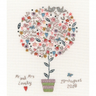 Набор для вышивания Bothy Threads арт.XKA16 Love Vows (Клятвы любви) 24х28 см Набор для вышивания Bothy Threads арт.XKA16 Love Vows (Клятвы любви) 24х28 см