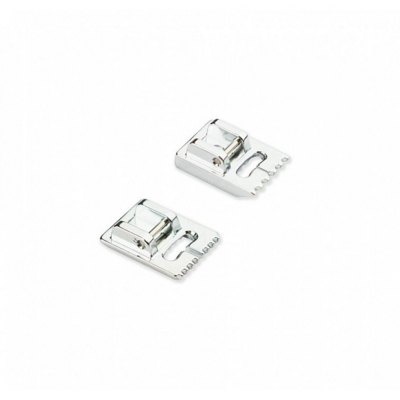 Лапка для бытовых швейных машин Janome для 5 и 7 защипов (2 шт)