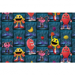 Ткань для пэчворка PEPPY Pac-Man Panel 4371 146 г/м? 100% хлопок цв.25340 MUL1 уп.60х110 см