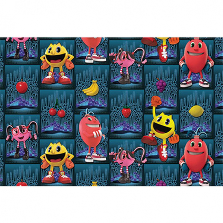 Ткань для пэчворка PEPPY Pac-Man Panel 4371 146 г/м? 100% хлопок цв.25340 MUL1 уп.60х110 см