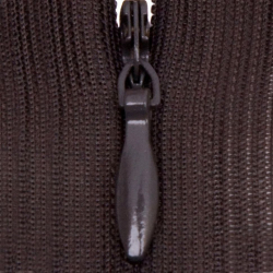 Молния потайная нераз 20см S-916 коричневый темный SBS уп.100шт