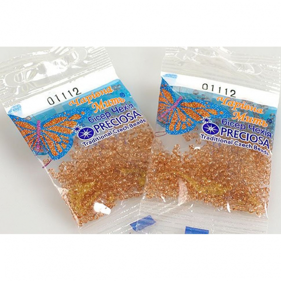 Бисер Preciosa арт. 01112 уп.5г