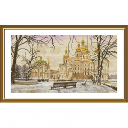 Набор для вышивания мулине НОВА СЛОБОДА арт.РЕ3514 Лавра 52х28 см