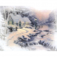 4135_Набор для вышивания "Вечернее зарево"