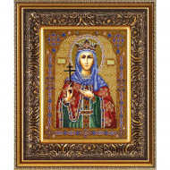 Набор для вышивания бисером ПАУТИНКА арт.Б-1010 Св.Муч.Ирина 20х26 см