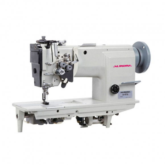 Промышленная швейная машина для тяжелых материалов Aurora / Головка A-870 - вылет рукава 265 мм - межигольное 12,7 мм