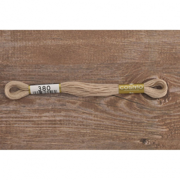 Мулине COSMO однотонный цвет 380