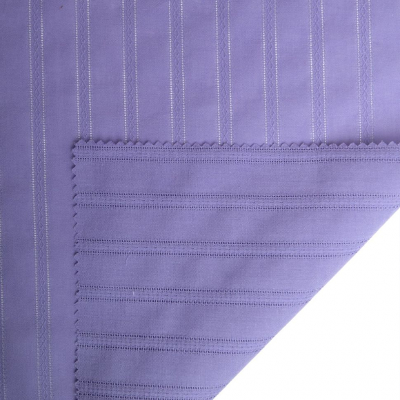 Ткань Батист мережка 90 г/м? 100% хлопок шир.145 см арт.Р.30744.30 цв.30 лавандовый рул.25м
