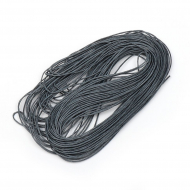 Шнур вощеный 1,2мм арт.319 цв.т.серый уп.20м