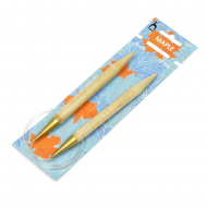 30421 PONY Спицы круговые для вязания 12,00 мм/ 80 см, клён