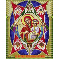 Рисунок на ткани (Бисер) КОНЁК арт. 9278 Неопалимая Купина 20х25 см