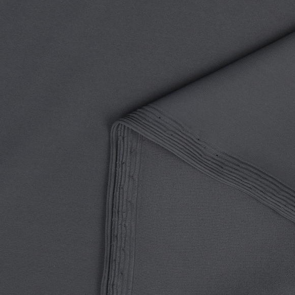 Ткань трикот. Бифлекс матовый арт.OD-180-18 180г/м? 80% нейлон 20% спандекс шир.152см цв.18 серый рул.40-70 м