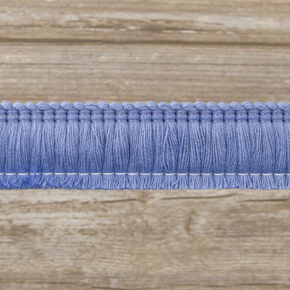 Бахрома декоративная, 30 мм, цвет светло-голубой Бахрома декоративная, 30 мм, цвет светло-голубой