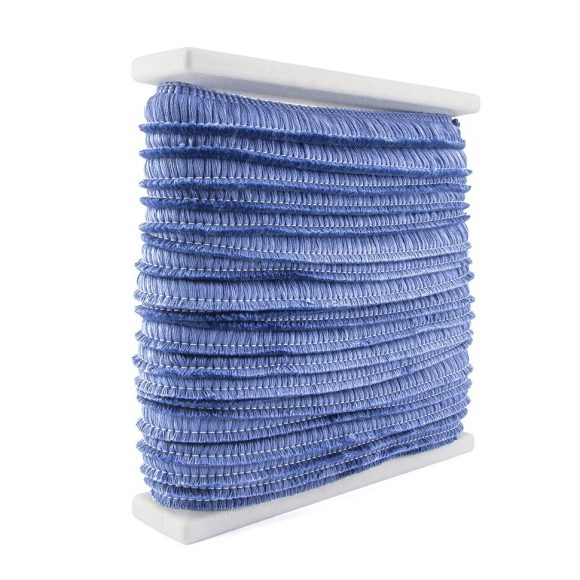 Бахрома декоративная, 30 мм, цвет светло-голубой Бахрома декоративная, 30 мм, цвет светло-голубой