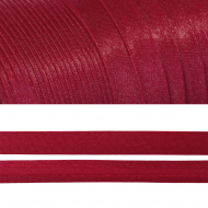 Косая бейка TBY атласная шир.15мм цв.F178 (6399) бордовый уп.132 м