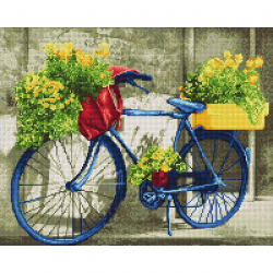 Кристальная мозаика на холсте ФРЕЯ арт.ALVA-21 Солнечный Амстердам 40х50 см