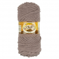 Пряжа ADELIA MIMI (100% полиэстер) 5х100г/80м цв.14 серо-коричневый