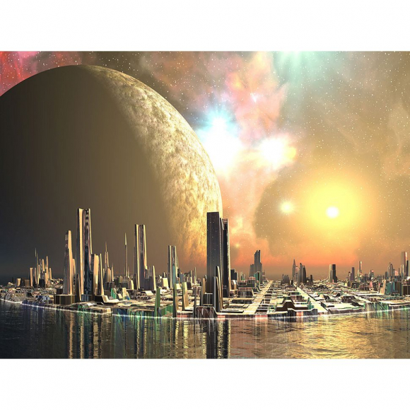 Пазл ФРЕЯ арт.PZL-1500/02 Фантастический город 47,5х67 см Пазл ФРЕЯ арт.PZL-1500/02 Фантастический город 47,5х67 см