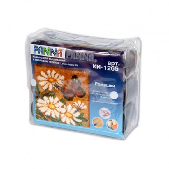 Набор для вышивания PANNA арт. KI-1265 Ромашки 40х40 см