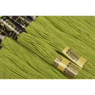 Нитки мулине цв.4503 зеленый 12х10м С-Пб